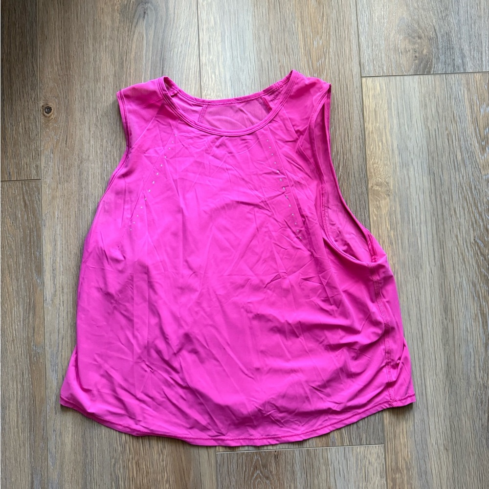 Lululemon Athletica Pink Relaxed Tank Top